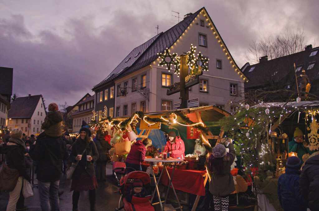 Nikolausmarkt im Städtle
