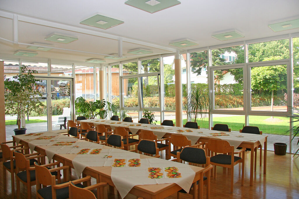 Seniorenwohnung Innenbereich Aufenthaltsraum