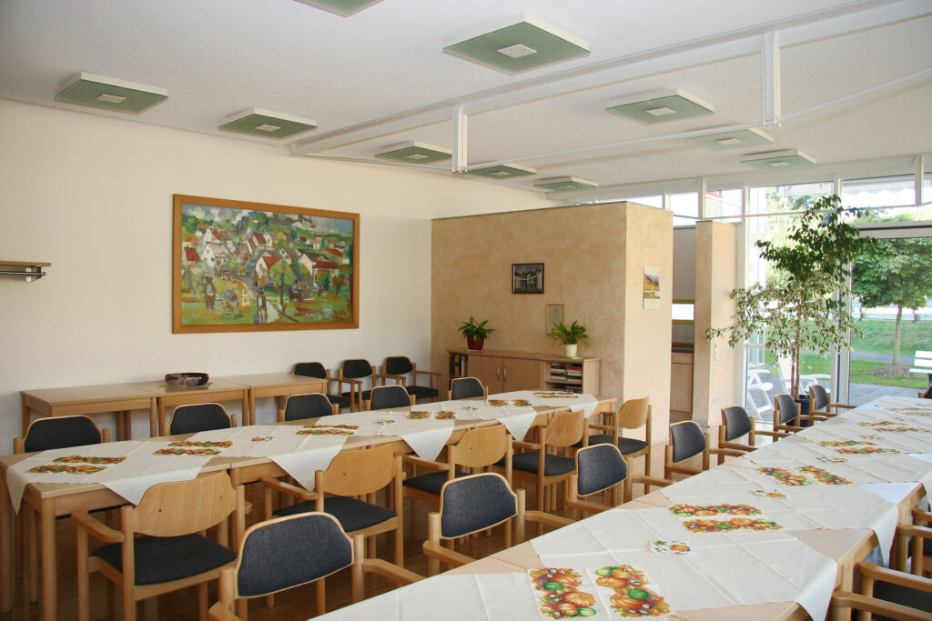 Seniorenwohnung Innenbereich Aufenthaltsraum