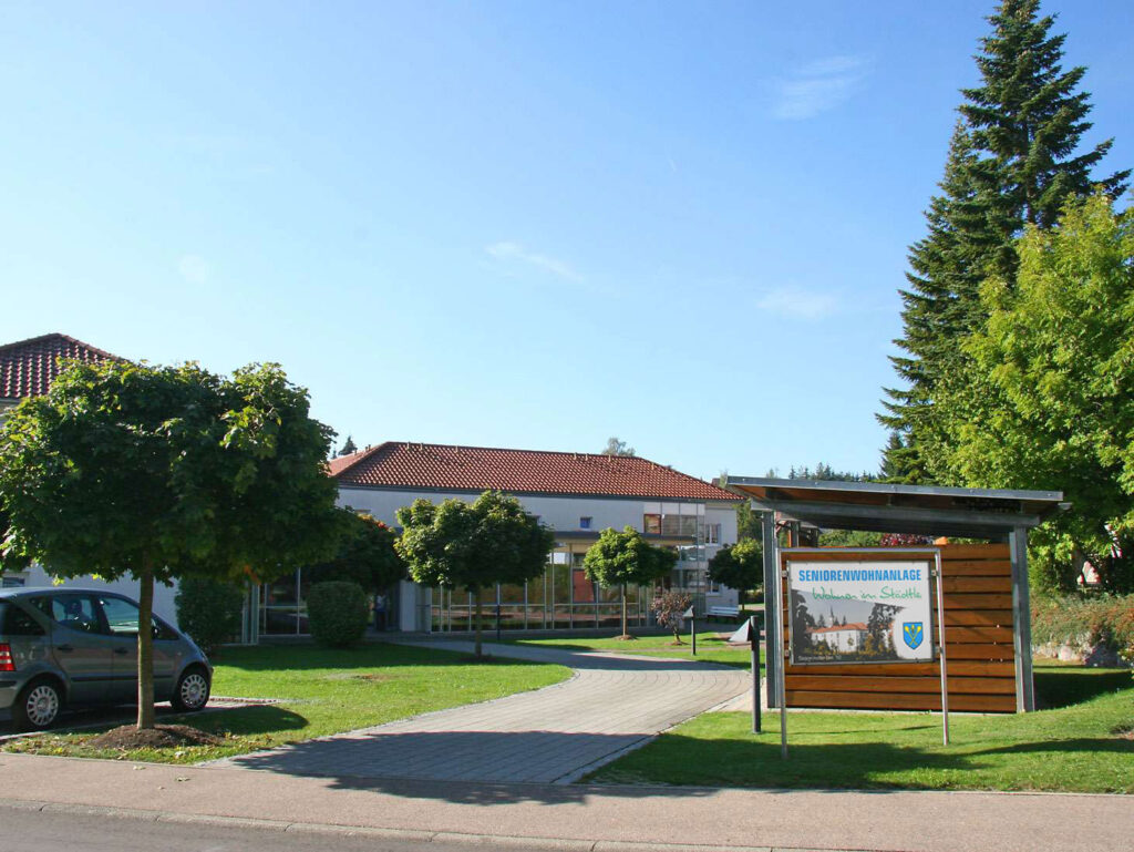 Eingang der Seniorenwohnen im Löffingen